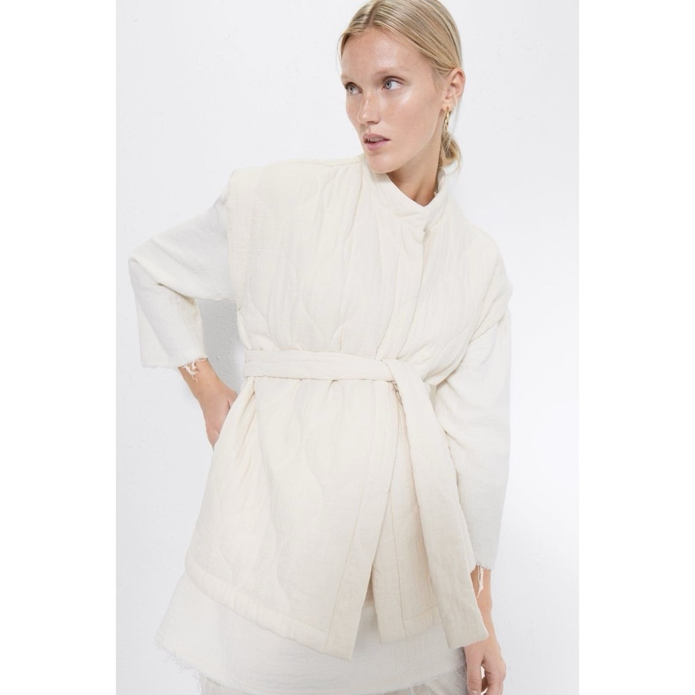 ZARA RUSTIC QUILTED VEST